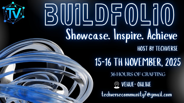 BUILDFOLIO - TechVerse Community | Portfolio Crafting Challenge